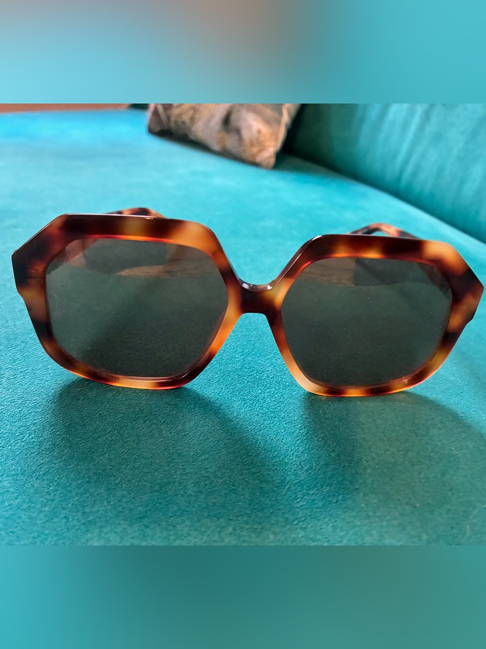 MaxMara Emme 12 Tortoiseshell Oversized Women's Sunglasses